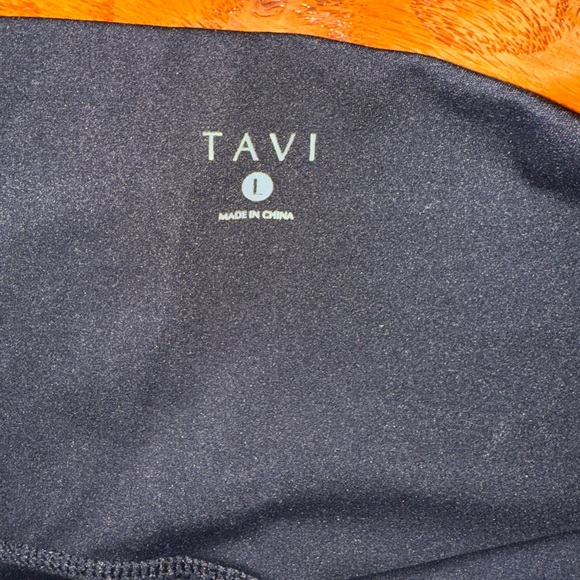 Tavi High Waisted Leggings Ebony Large - Picture 4 of 4